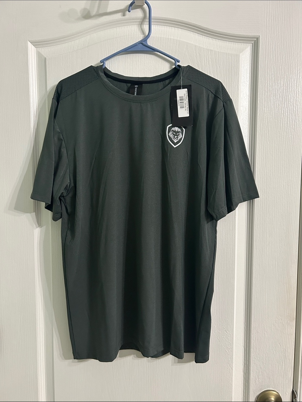 Men's Performance Crew Neck Shirt - Dark Green